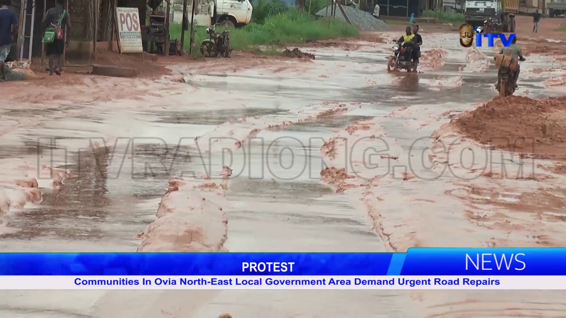 PROTEST: Communities In Ovia North-East Local Government Area Demand Urgent Road Repairs