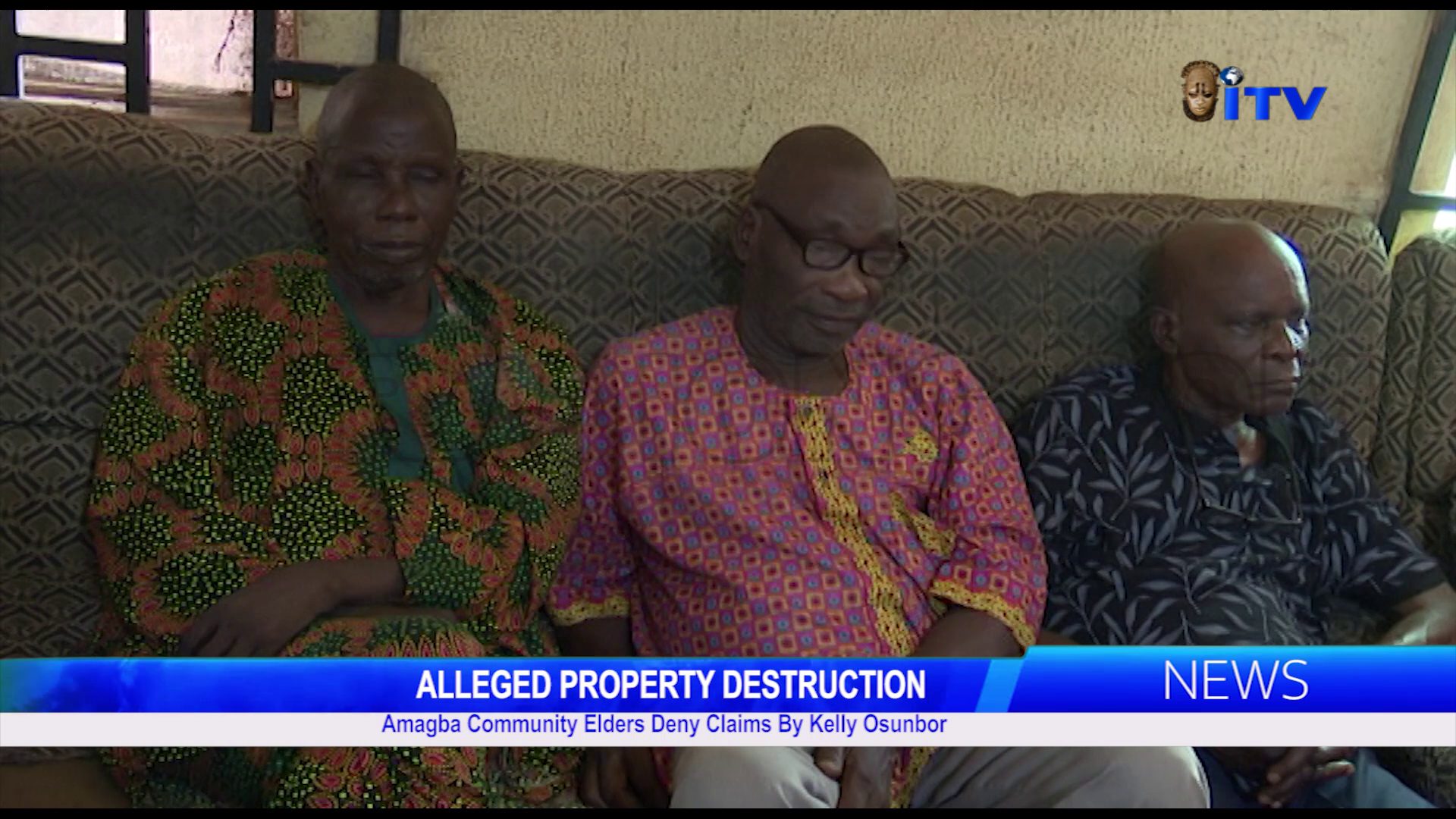 ALLEGED PROPERTY DESTRUCTION: Amagba Community Elders Deny Claims By Kelly Osunbor