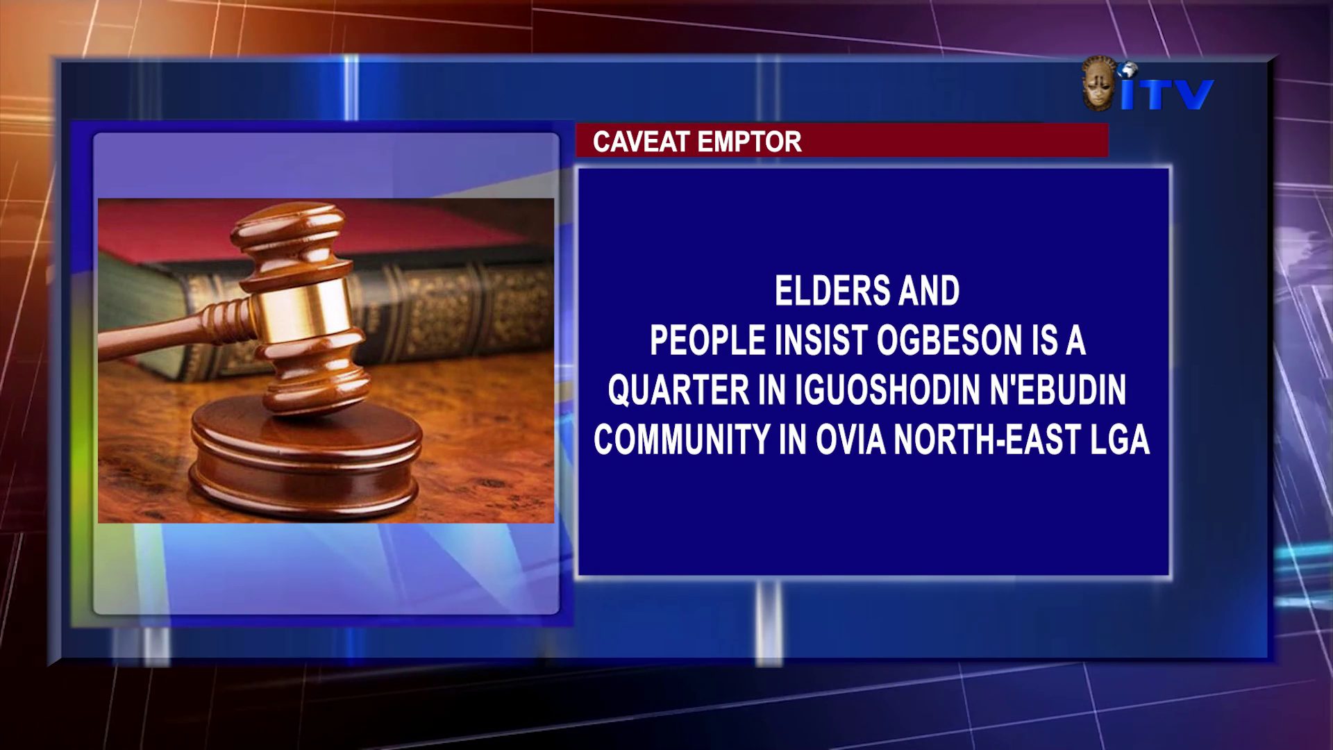 Caveat Emptor: Elders And People Insist Ogbeson Is A Quarter In Iguoshodin N’ebudin Community In Ovia North-East LGA