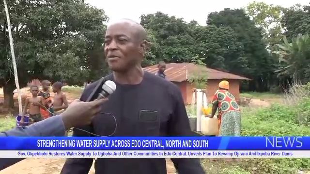 Gov. Okpebholo Restores Water Supply To Ugboha And Other Communities In Edo Central, Unveils Plan To Revamp Ojirami And Ikpoba River Dams