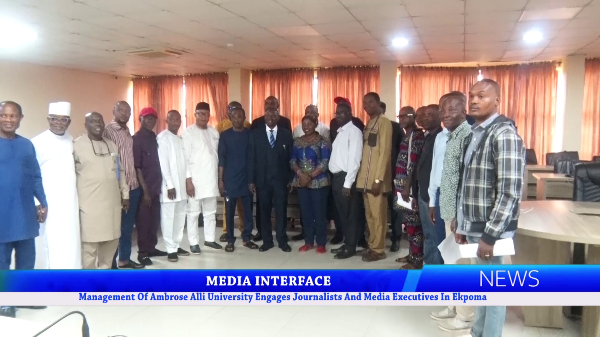 Management Of Ambrose Alli University Engages Journalists And Media Executives In Ekpoma
