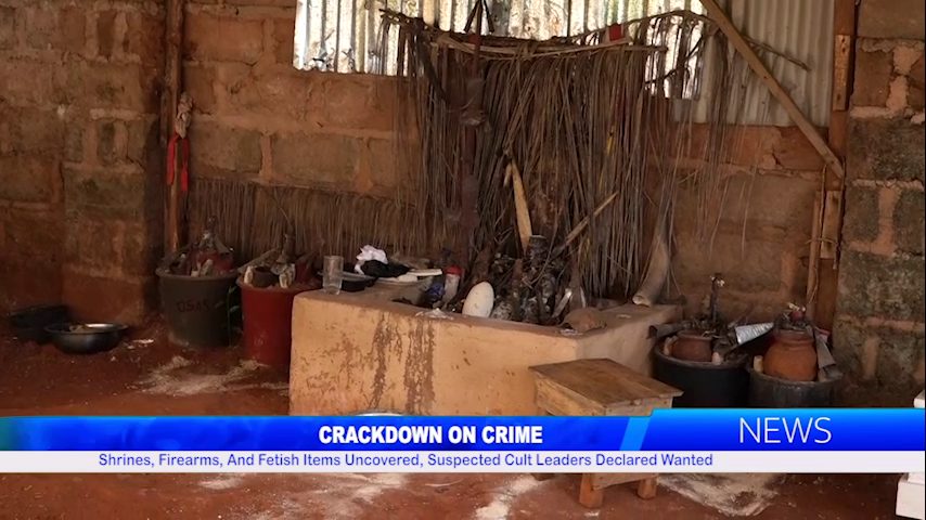 Shrines, Firearms, And Fetish Items Uncovered, Suspected Cult Leaders Declared Wanted