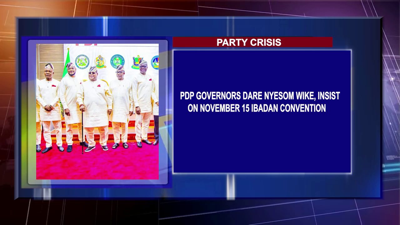 PDP Governors Dare Nyesom Wike, Insist On November 15 Ibadan Convention