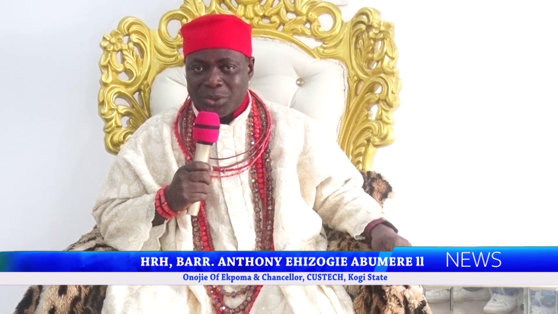 Onojie Of Ekpoma, HRH, Barr. Anthony Ehizogie Abumere ll Appointed Chancellor Of CUSTECH, Kogi State