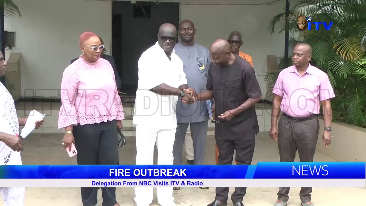 FIRE OUTBREAK: Delegation From NBC Visits ITV & Radio