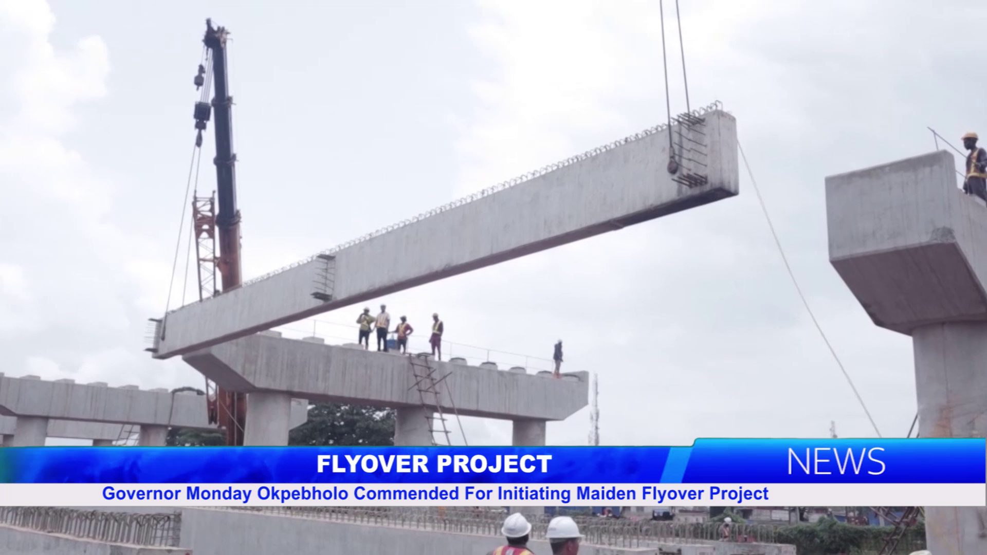 Governor Monday Okpebholo Commended For Initiating Maiden Flyover Project