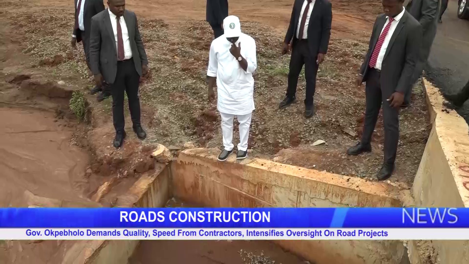 Gov. Okpebholo Demands Quality, Speed From Contractors, Intensifies Oversight On Road Projects