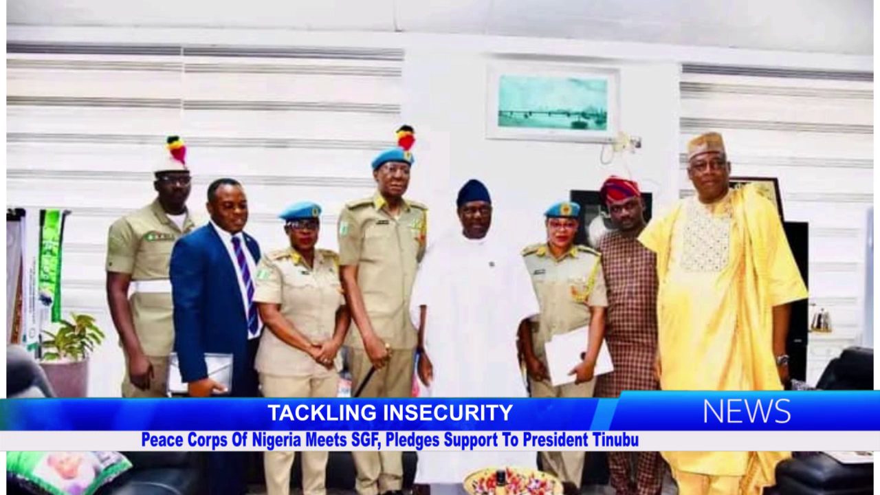 The Peace Corps of Nigeria has reaffirmed its unwavering support for President Bola Ahmed Tinubu in his administration’s efforts to combat insecurity and advance national development