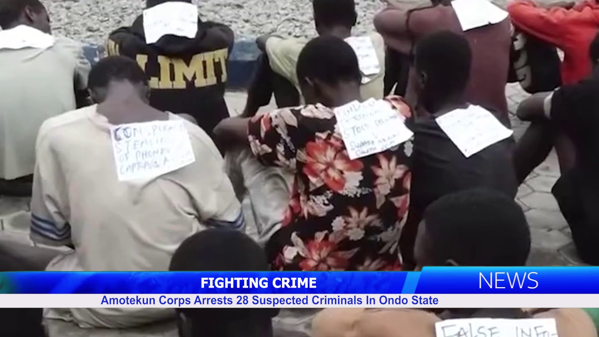 Amotekun Corps Arrests 28 Suspected Criminals In Ondo State