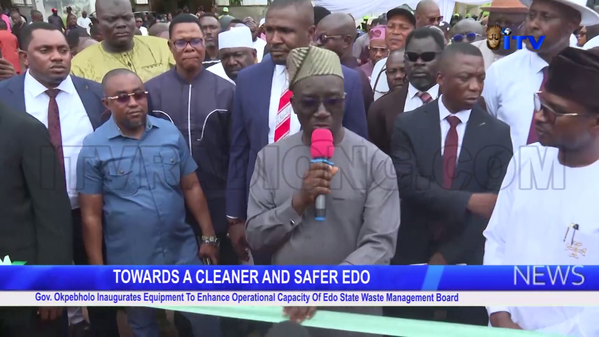 Gov. Okpebholo Inaugurates Equipment To Enhance Operational Capacity Of Edo State Waste Management Board