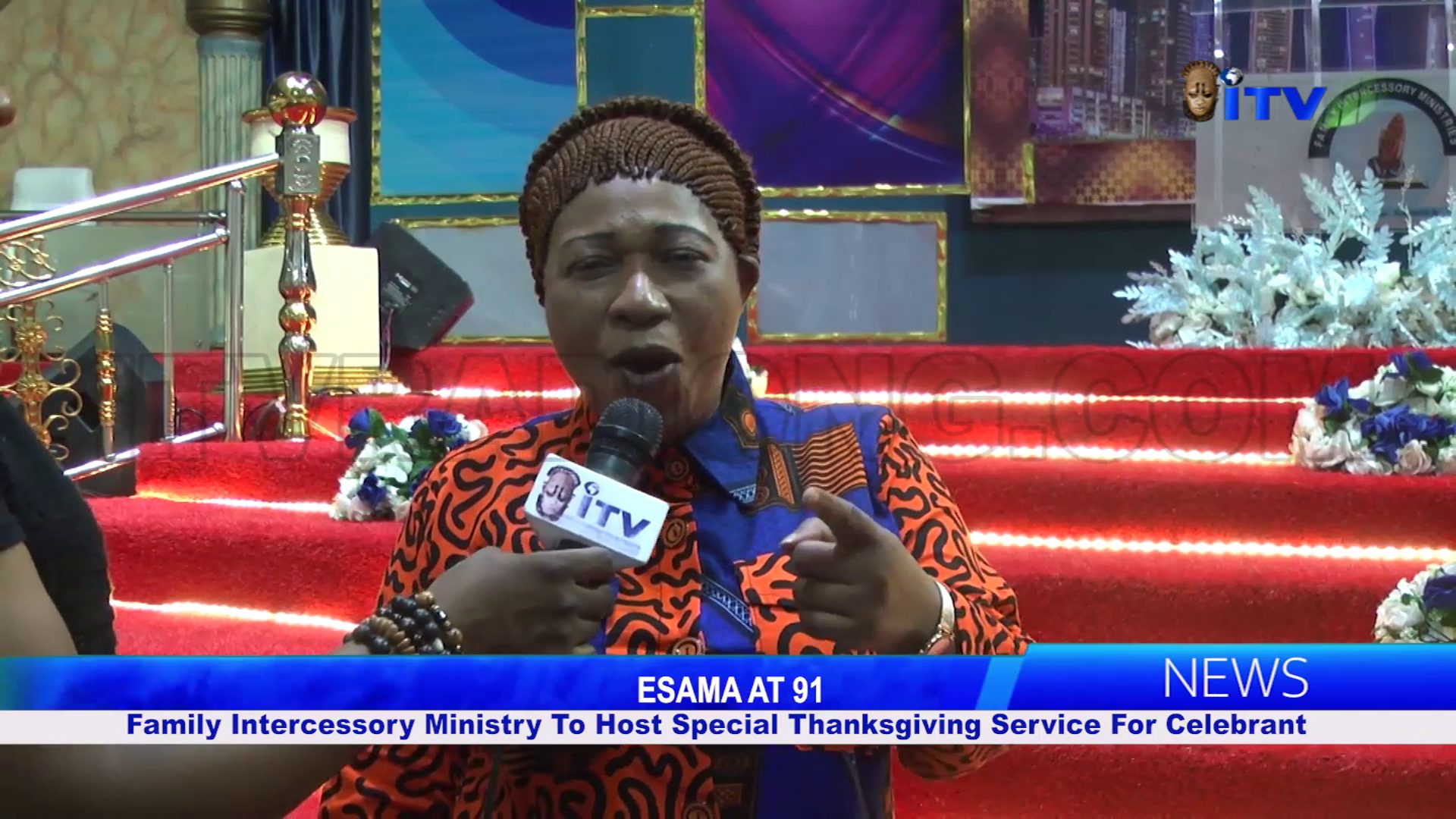 ESAMA AT 91: Family Intercessory Ministry To Host Special Thanksgiving Service For Celebrant