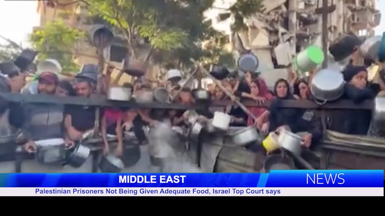 Palestinian Prisoners Not Being Given Adequate Food, Israel Top Court says