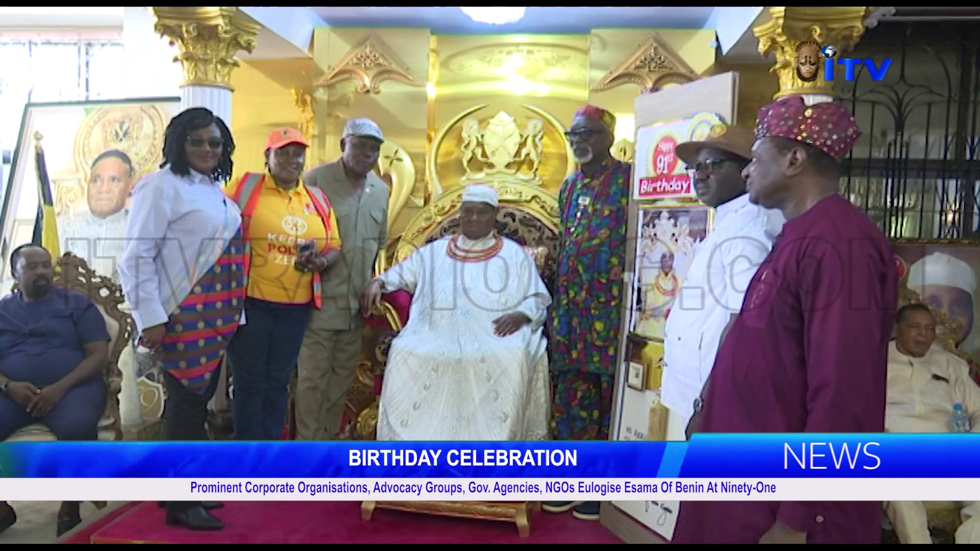 Prominent Corporate Organisations, Advocacy Groups, Gov. Agencies, NGOs Eulogise Esama Of Benin At Ninety-One