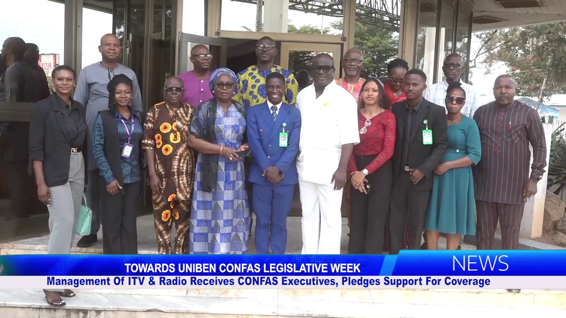 Management Of ITV & Radio Receives CONFAS Executives, Pledges Support For Coverage