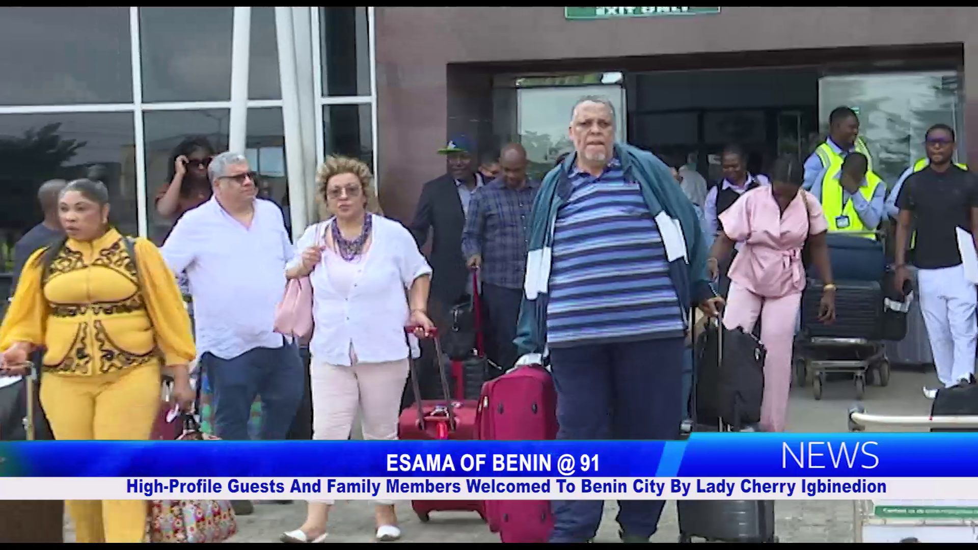 High-Profile Guests And Family Members Welcomed To Benin City By Lady Cherry Igbinedion For Esama’s 91st Birthday