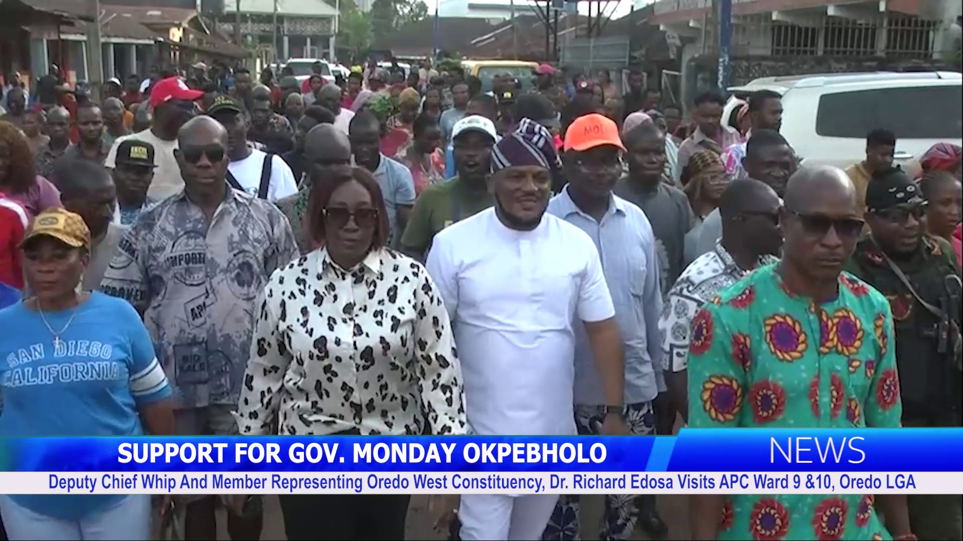 Deputy Chief Whip And Member Representing Oredo West Constituency, Dr. Richard Edosa, Visits APC Ward 9 &10, Oredo LGA