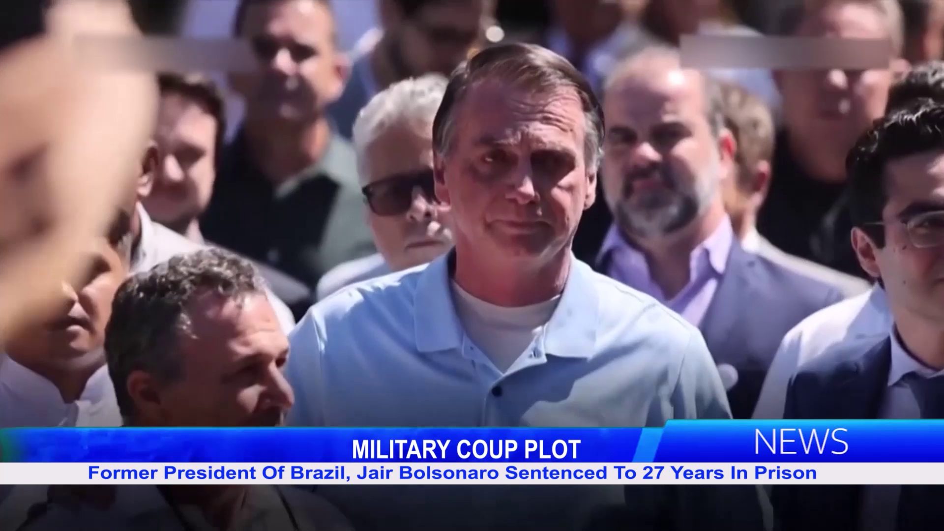 Former President Of Brazil, Jair Bolsonaro Sentenced To 27 Years In Prison