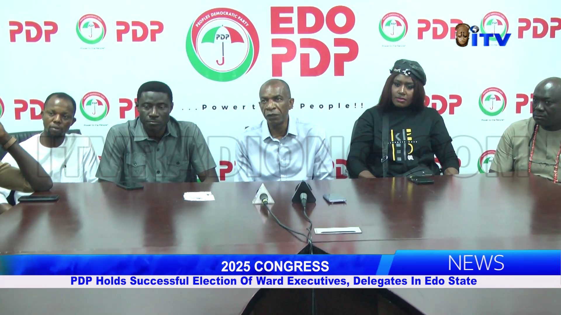 2025 CONGRESS: PDP Holds Successful Election Of Ward Executives, Delegates In Edo State