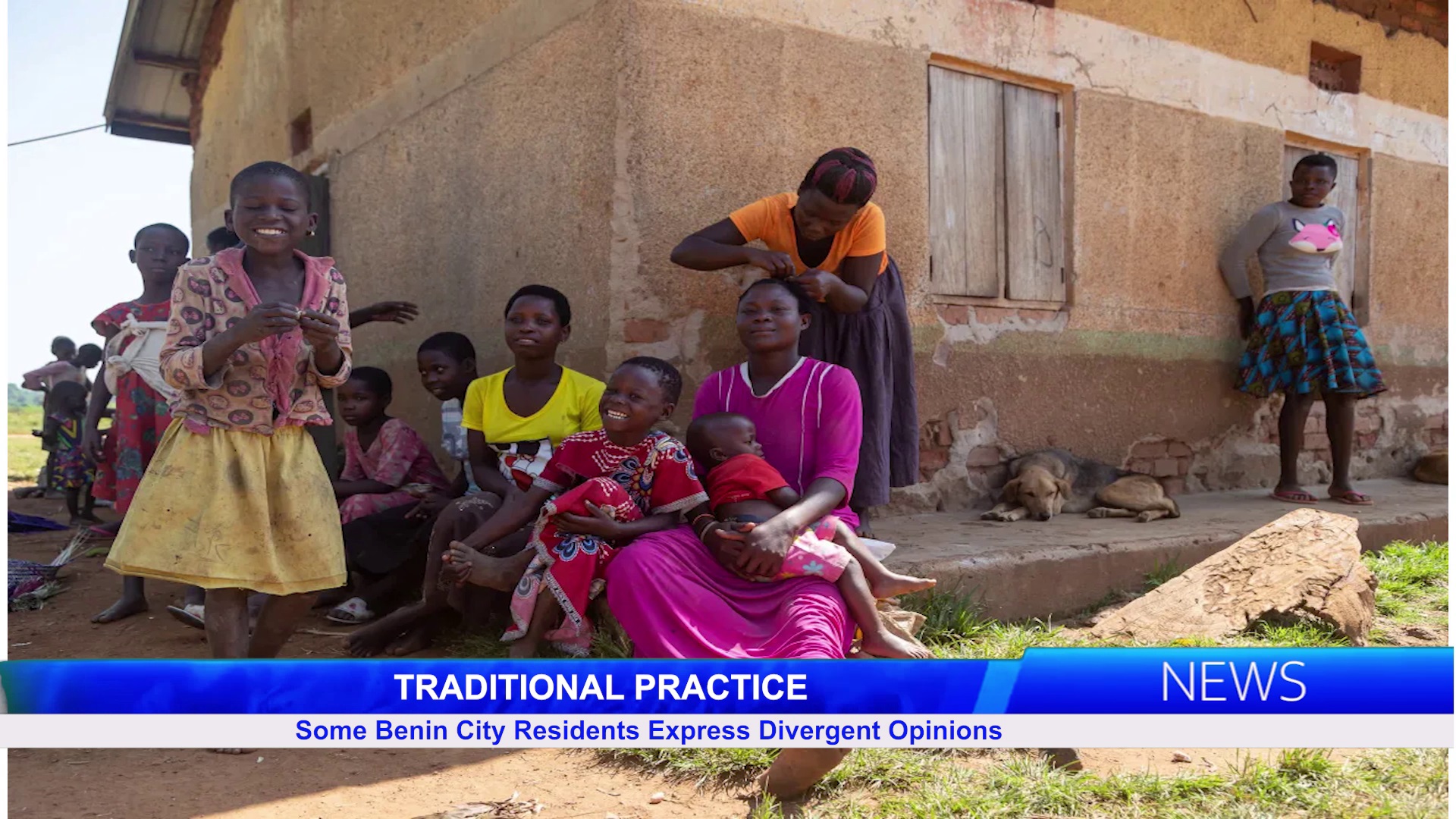 Some Benin City Residents Express Divergent Opinions On Raising Children In A Family Compound