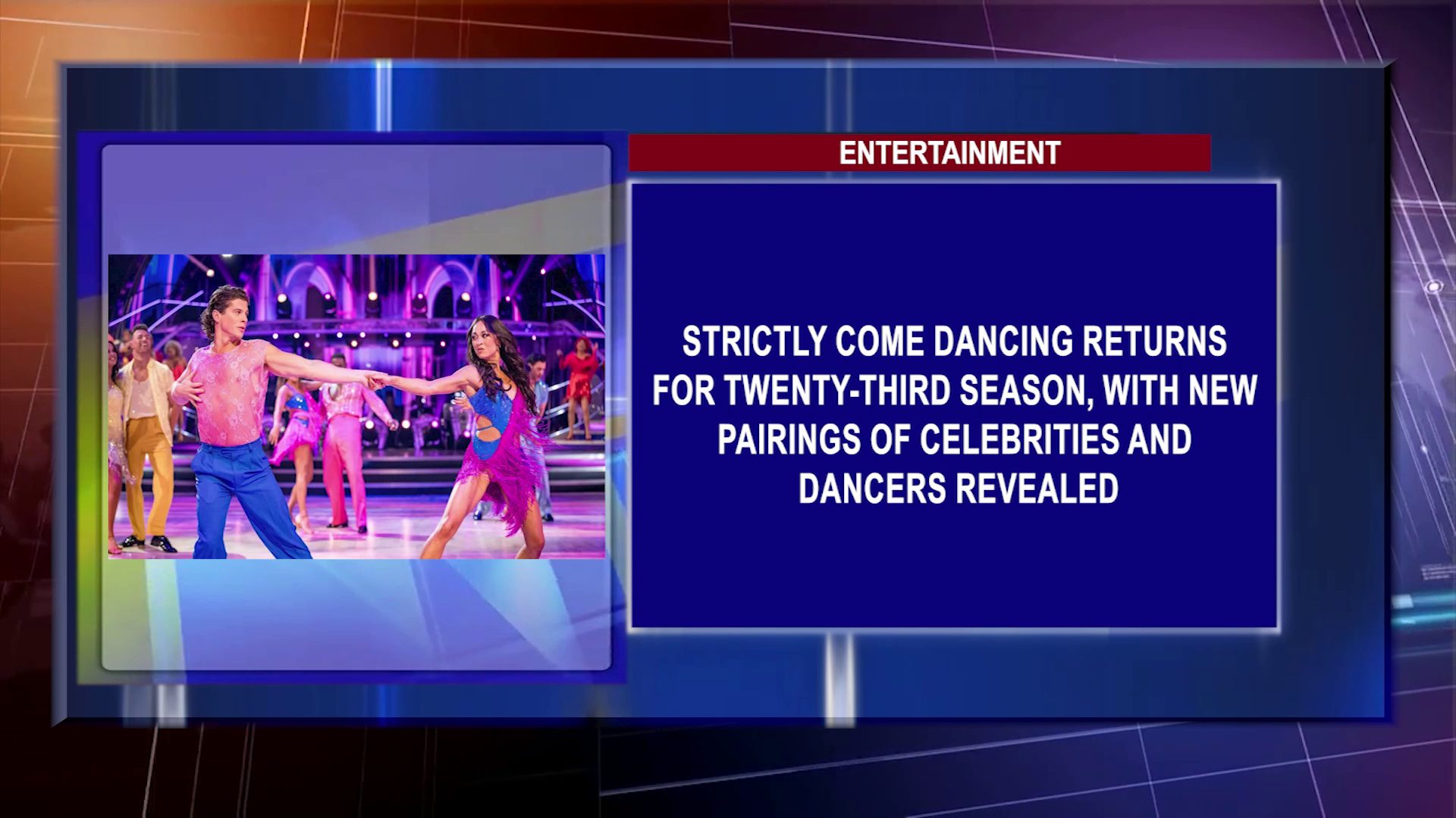 Strictly Come Dancing Returns For Twenty-Third Season, With New Pairings Of Celebrities And Dancers Revealed