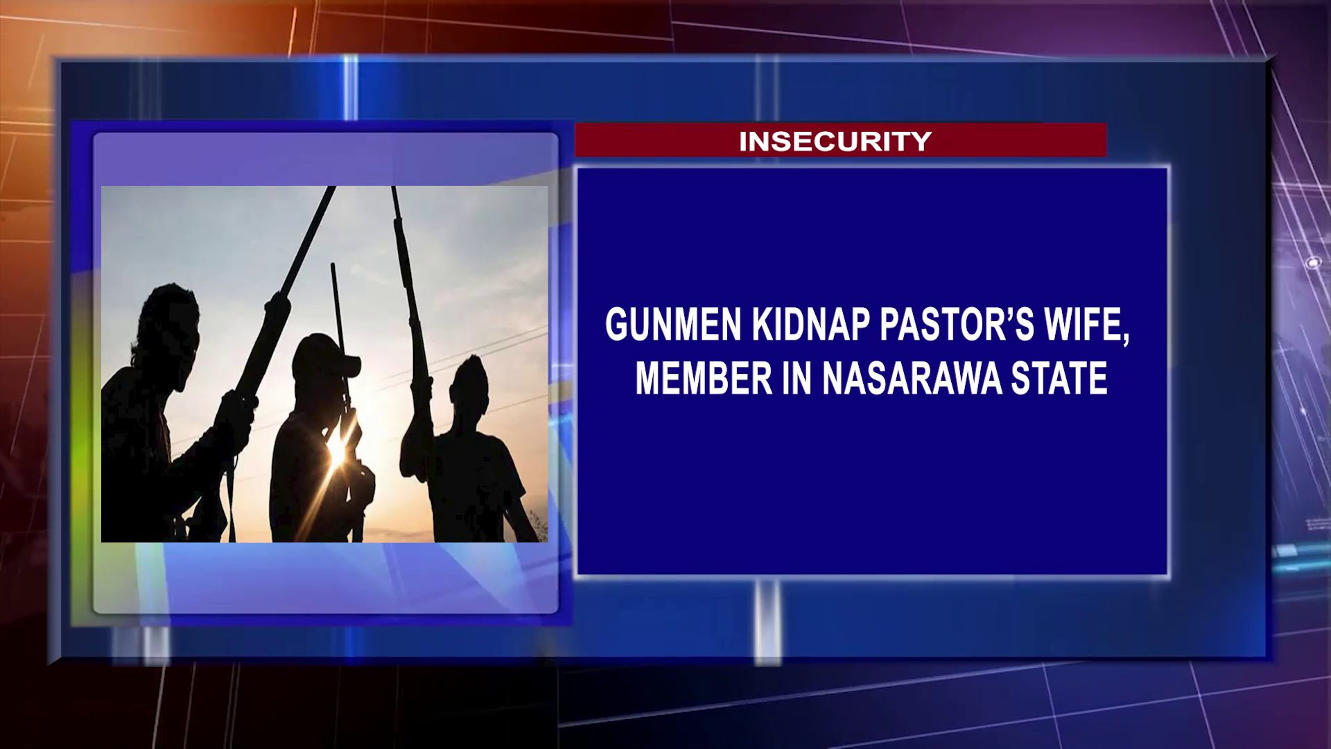 Gunmen Kidnap Pastor’s Wife, Member In Nasarawa State