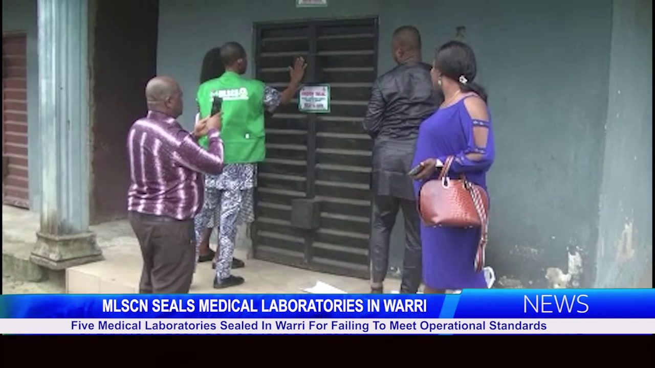 Five Medical Laboratories Sealed In Warri For Failing To Meet Operational Standards