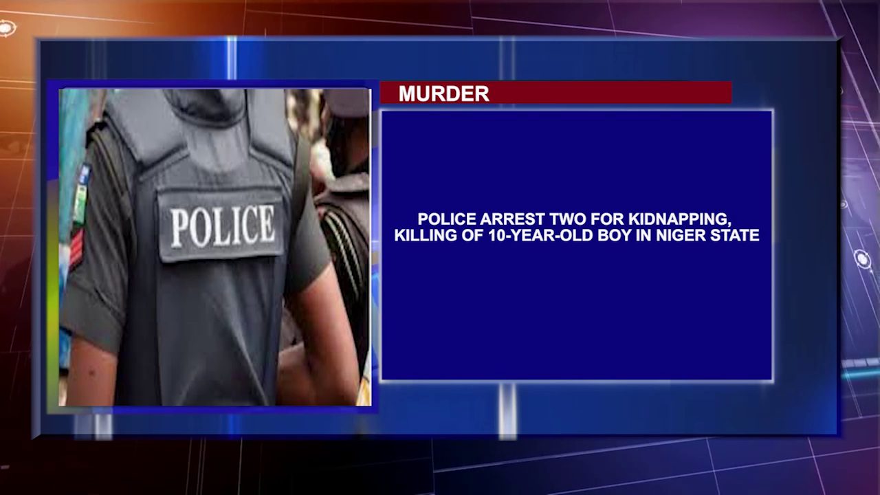 Police Arrest Two For Kidnapping, Killing Of 10-Year-Old Boy In Niger State