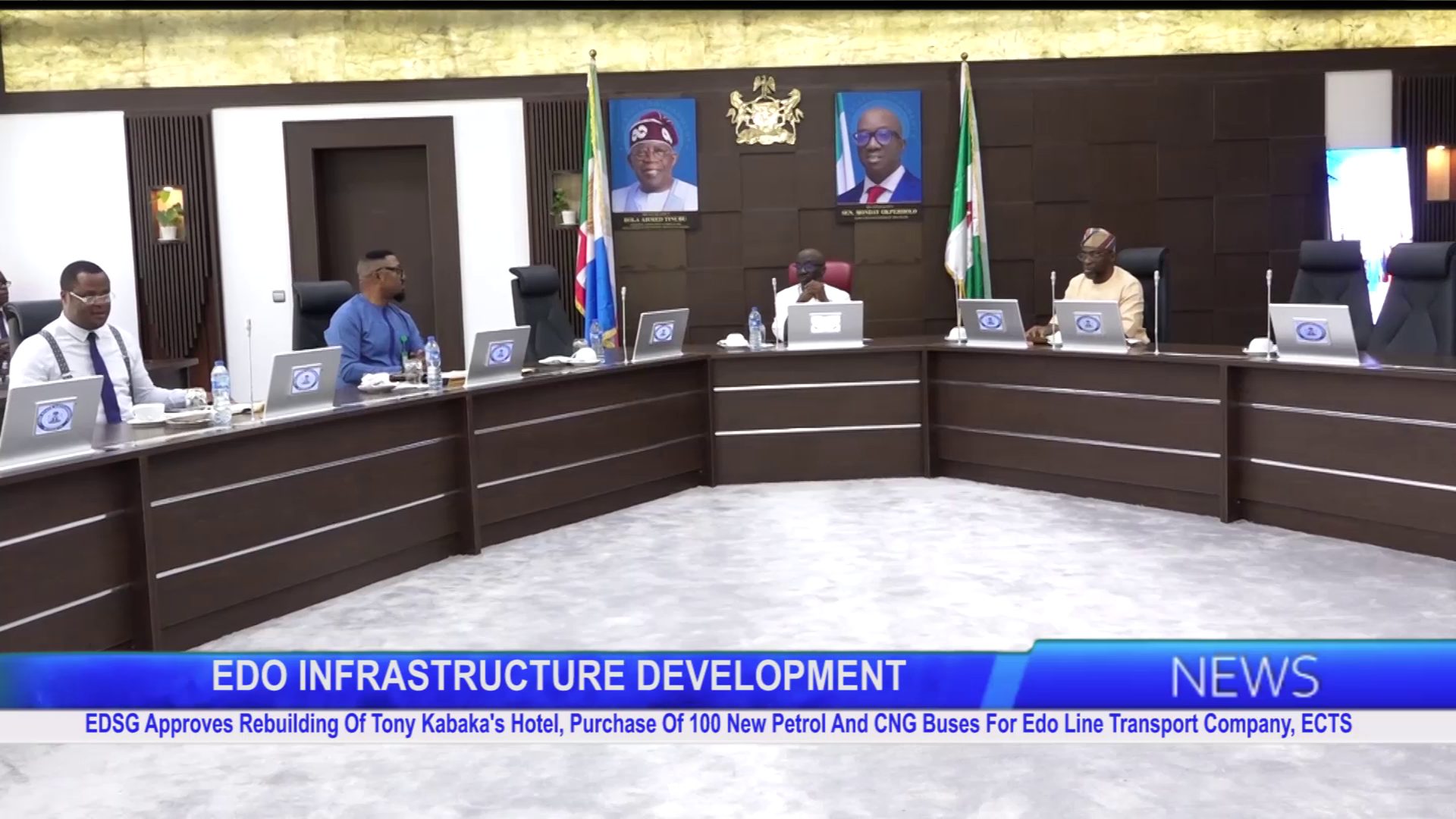 EDSG Approves Rebuilding Of Tony Kabaka’s Hotel, Purchase Of 100 New Petrol And CNG Buses For Edo Line Transport Company, ECTS