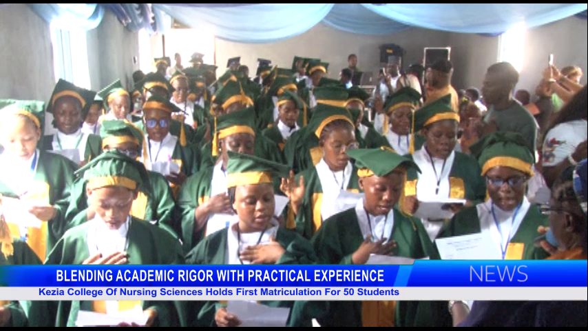 Kezia College Of Nursing Sciences Holds First Matriculation For 50 Students