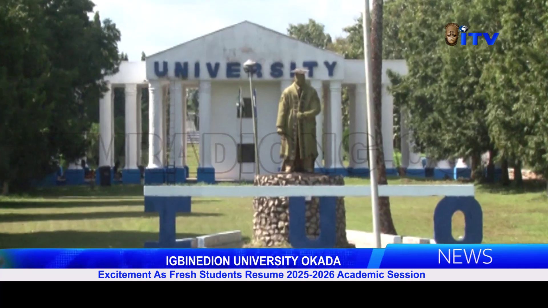 IGBINEDION UNIVERSITY OKADA: Excitement As Fresh Students Resume 2025-2026 Academic Session