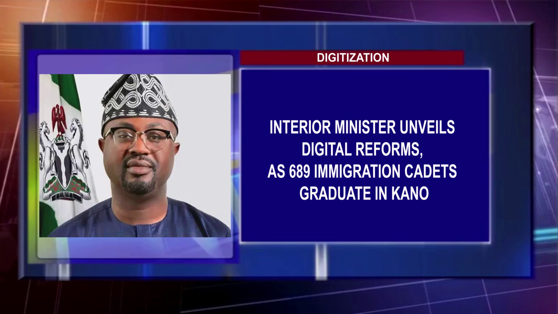 Interior Minister Unveils Digital Reforms, As 689 Immigration Cadets Graduate In Kano