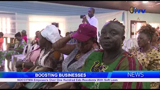 NDCCITMA Empowers Over One Hundred Edo Residents With Soft Loan