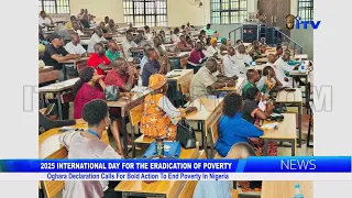 2025 INTERNATIONAL DAY FOR THE ERADICATION OF POVERTY: Oghara Declaration Calls for Bold Action to End Poverty in Nigeria