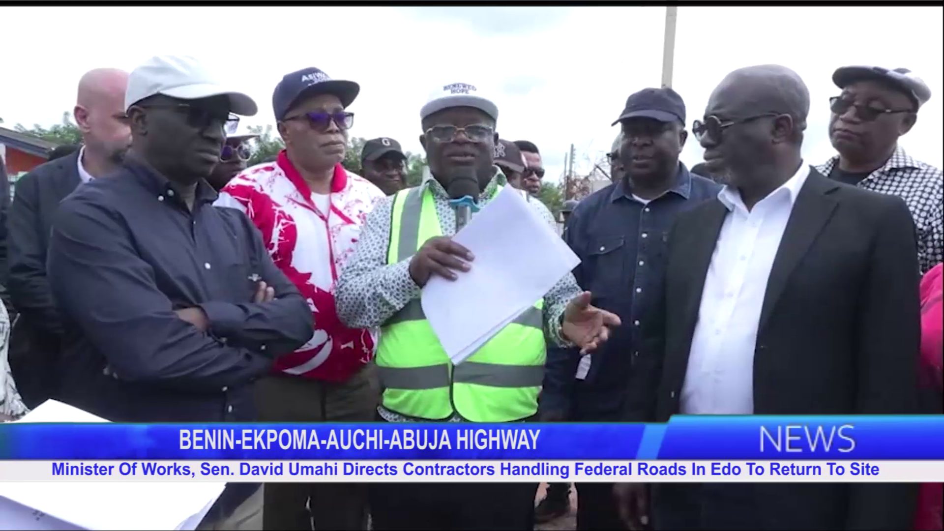 Governor Okpebholo, Works Minister Umahi, And PDP Chieftain, Sowunmi Inspect Projects – Minister Warns Contractors Against Complacency