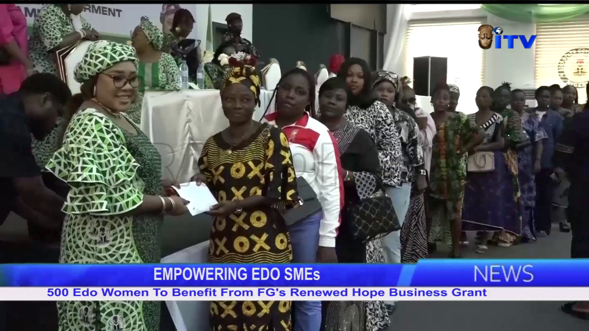 EMPOWERING EDO SMEs: 500 Edo Women To Benefit From FG’s Renewed Hope Business Grant