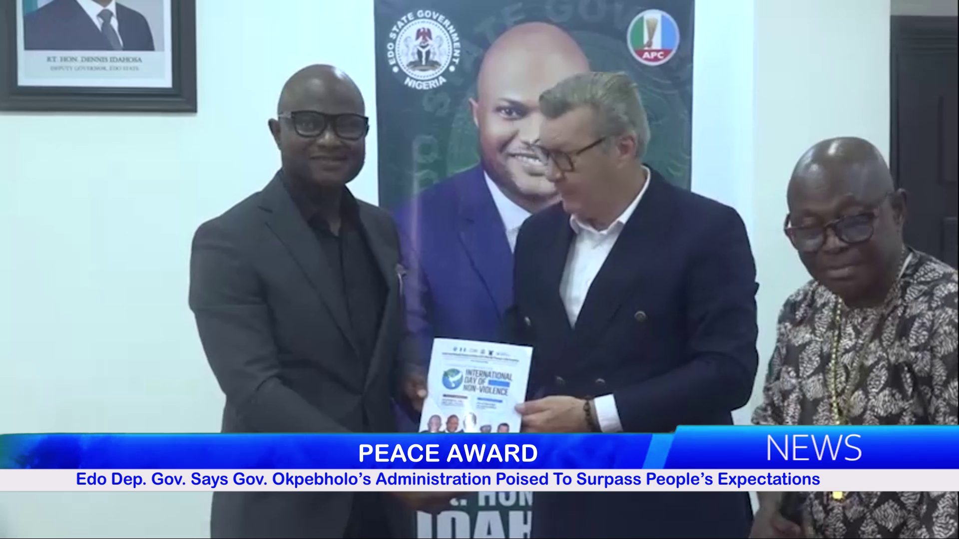 Edo Dep. Gov. Says Gov. Okpebholo’s Administration Poised To Surpass People’s Expectations