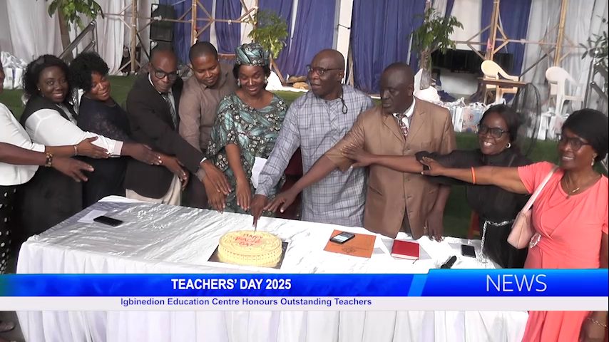 Igbinedion Education Centre Honours Outstanding Teachers