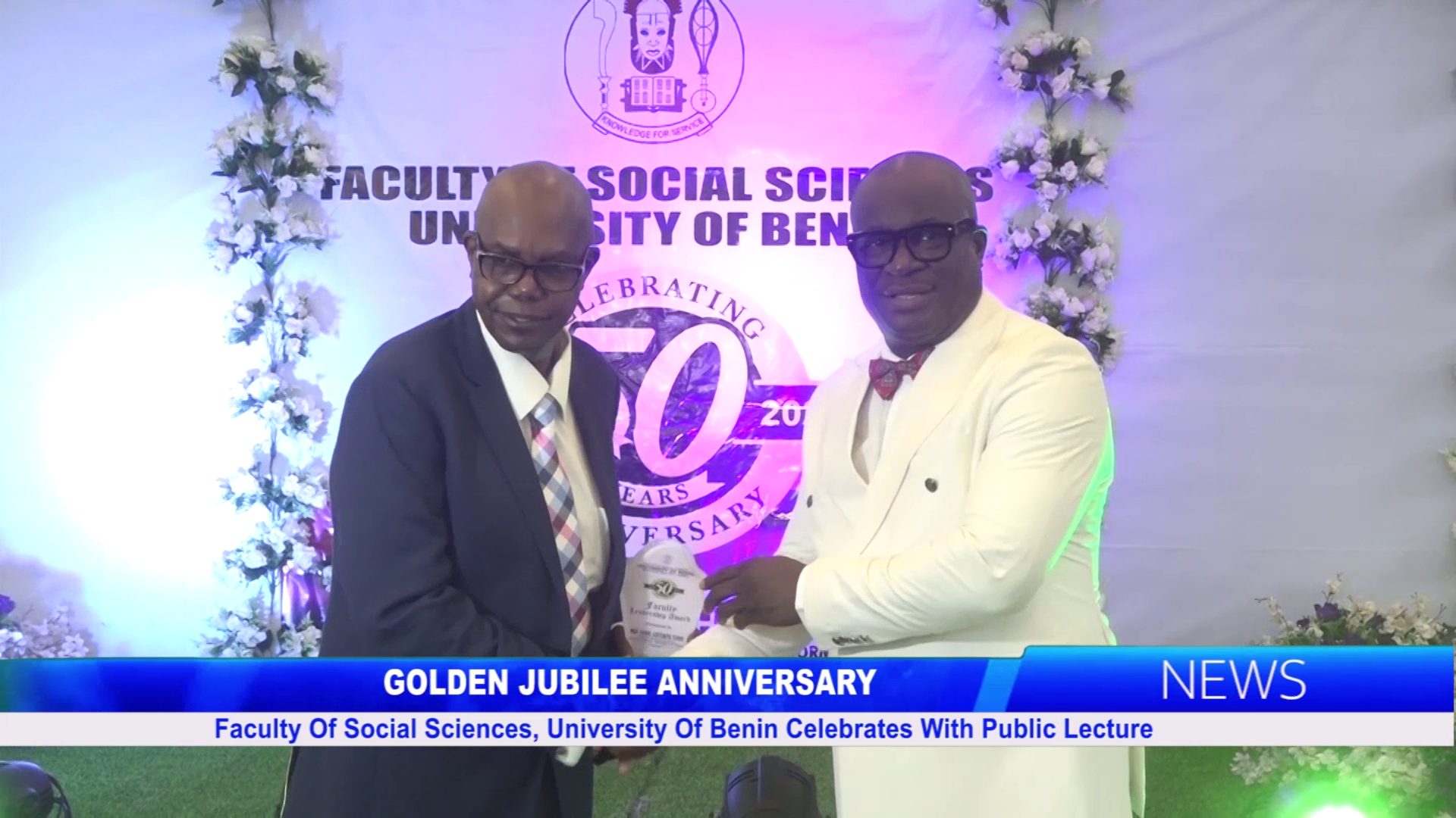 Faculty Of Social Sciences, University Of Benin, Celebrates Golden Jubilee With Public Lecture