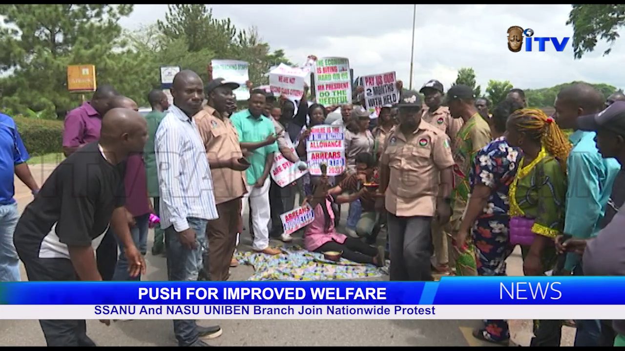 PUSH FOR IMPROVED WELFARE: SSANU And NASU UNIBEN Branch Join Nationwide Protest