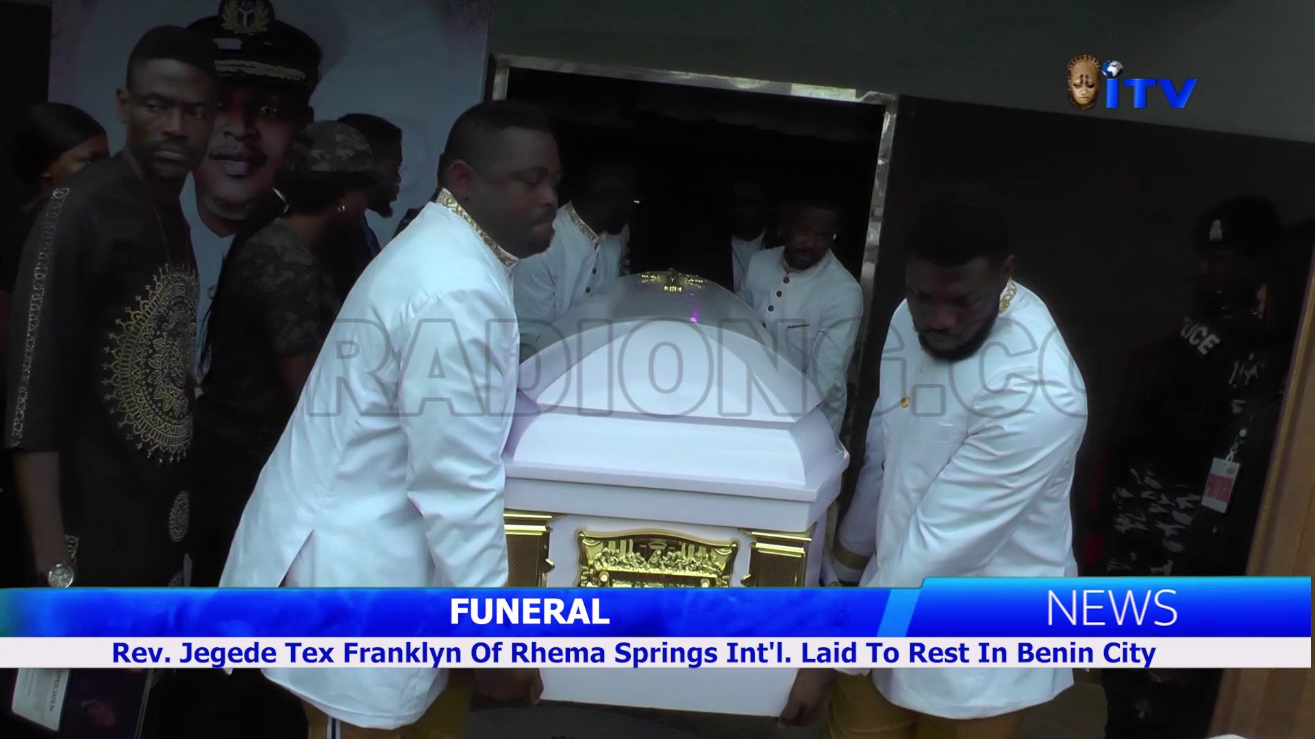 FUNERAL: Rev. Jegede Tex Franklyn Of Rhema Springs Int’l. Laid To Rest In Benin City