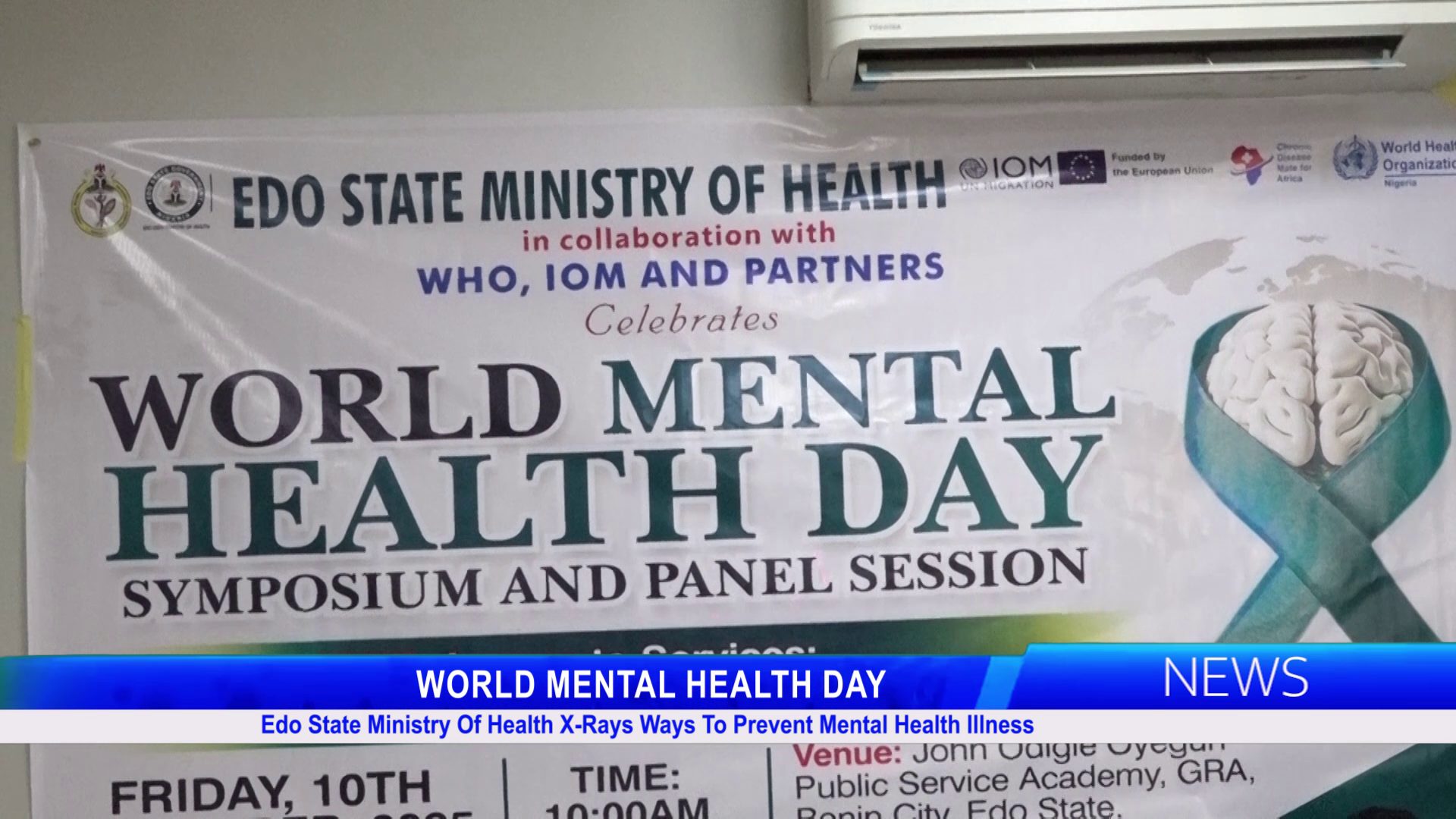 Edo State Ministry Of Health X-Rays Ways To Prevent Mental Health Illness