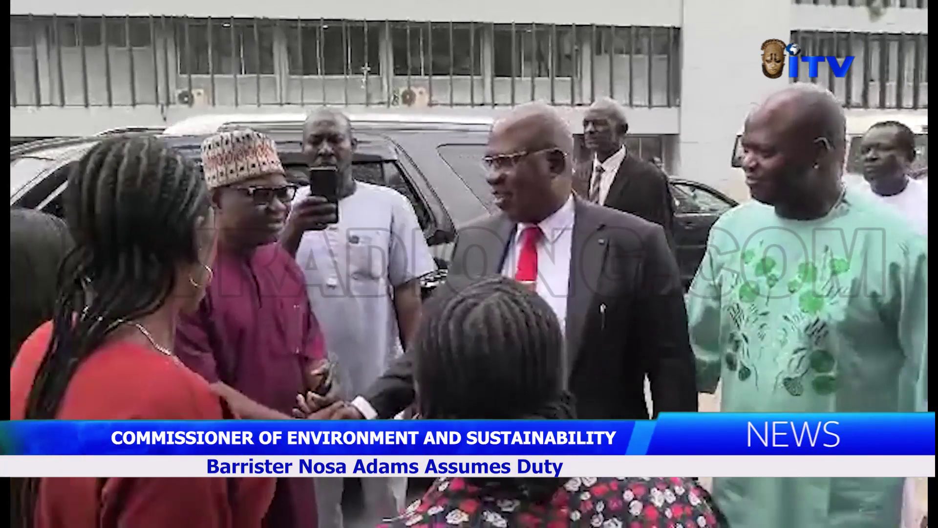 COMMISSIONER OF ENVIRONMENT AND SUSTAINABILITY: Barrister Nosa Adams Assumes Duty