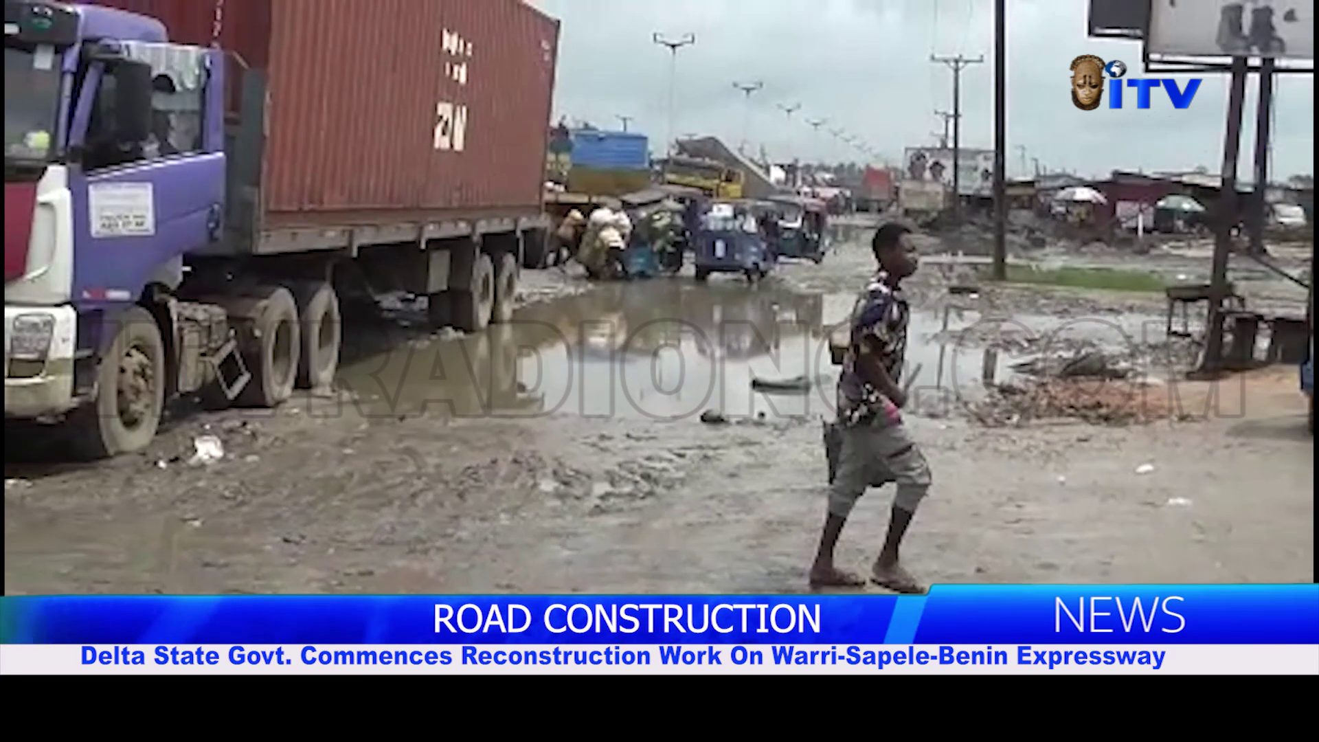 Delta State Govt. Commences Reconstruction Work On Warri-Sapele-Benin Expressway