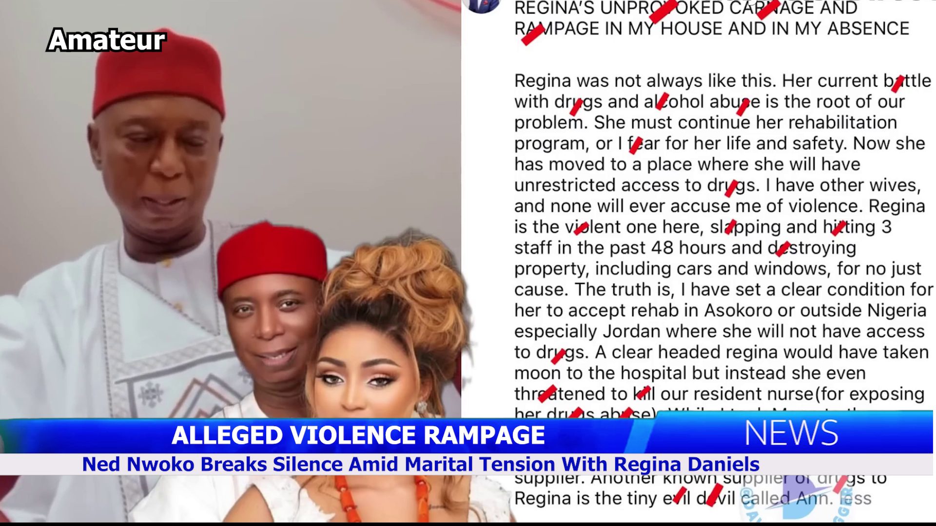 Ned Nwoko Breaks Silence Amid Marital Tension With Regina Daniels