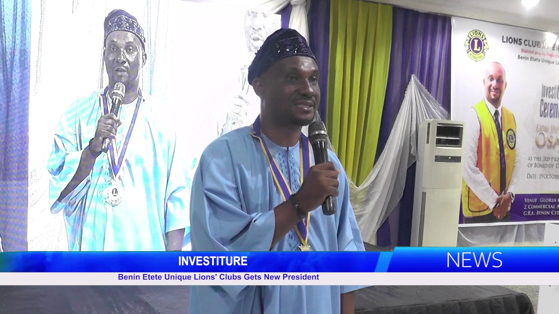 Benin Etete Unique Lions’ Clubs Gets New President