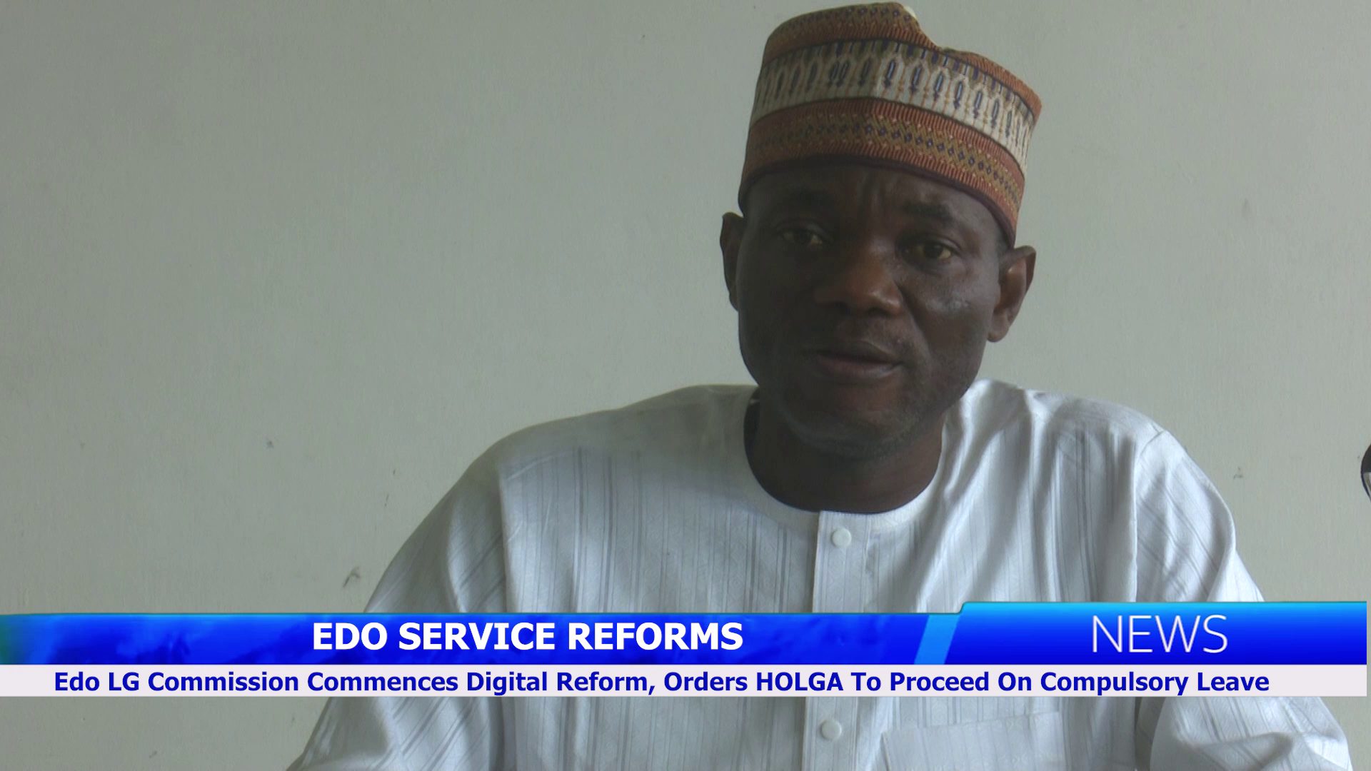 Edo LG Commission Commences Digital Reform, Orders HOLGA To Proceed On Compulsory Leave