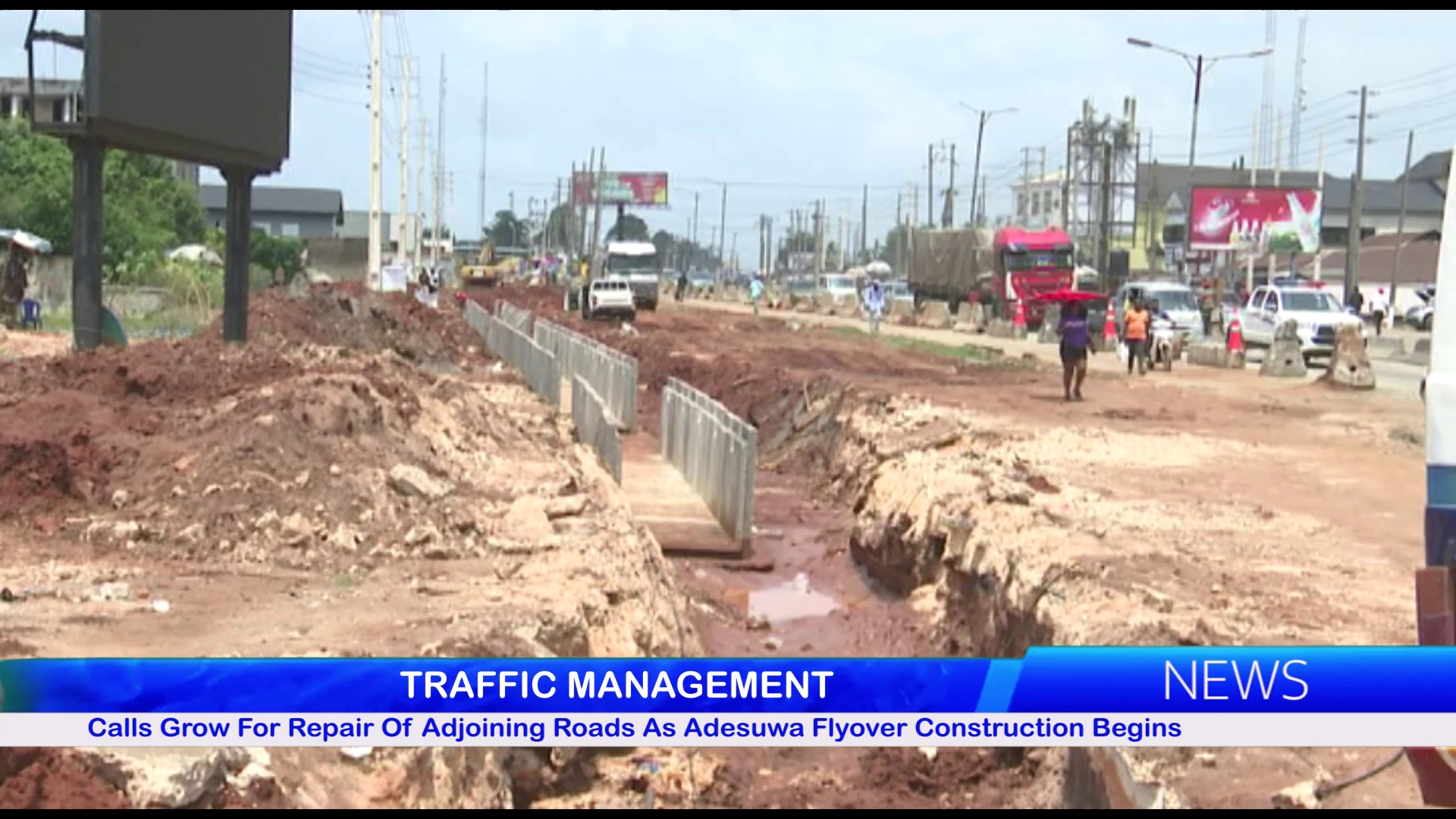 Calls Grow For Repair Of Adjoining Roads As Adesuwa Flyover Construction Begins
