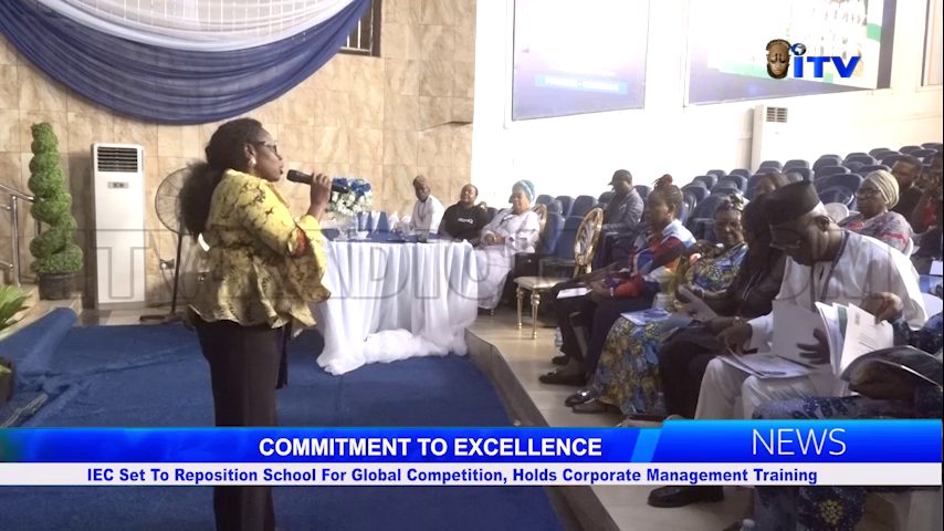 IEC Set To Reposition School For Global Competition, Holds Corporate Management Training