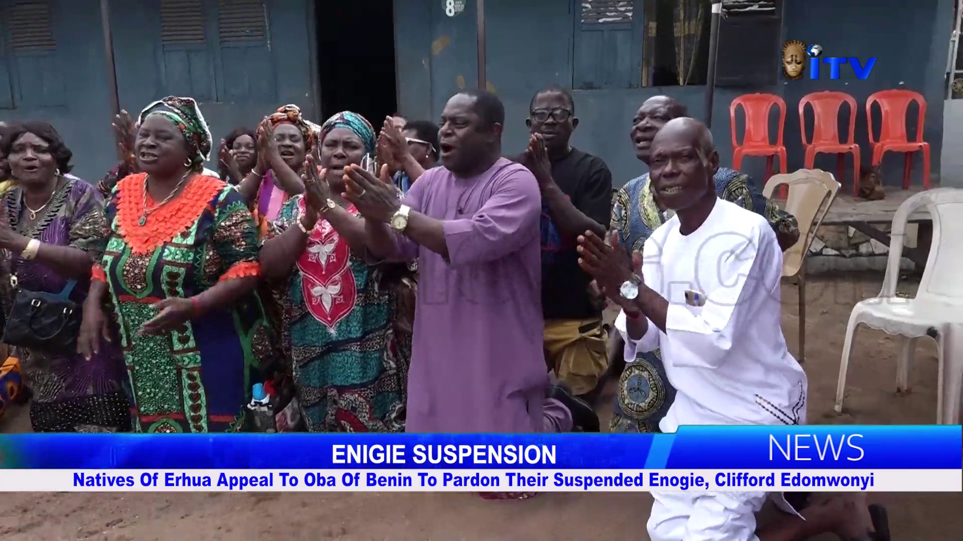 Natives Of Erhua Appeal To Oba Of Benin To Pardon Their Suspended Enogie, Clifford Edomwonyi
