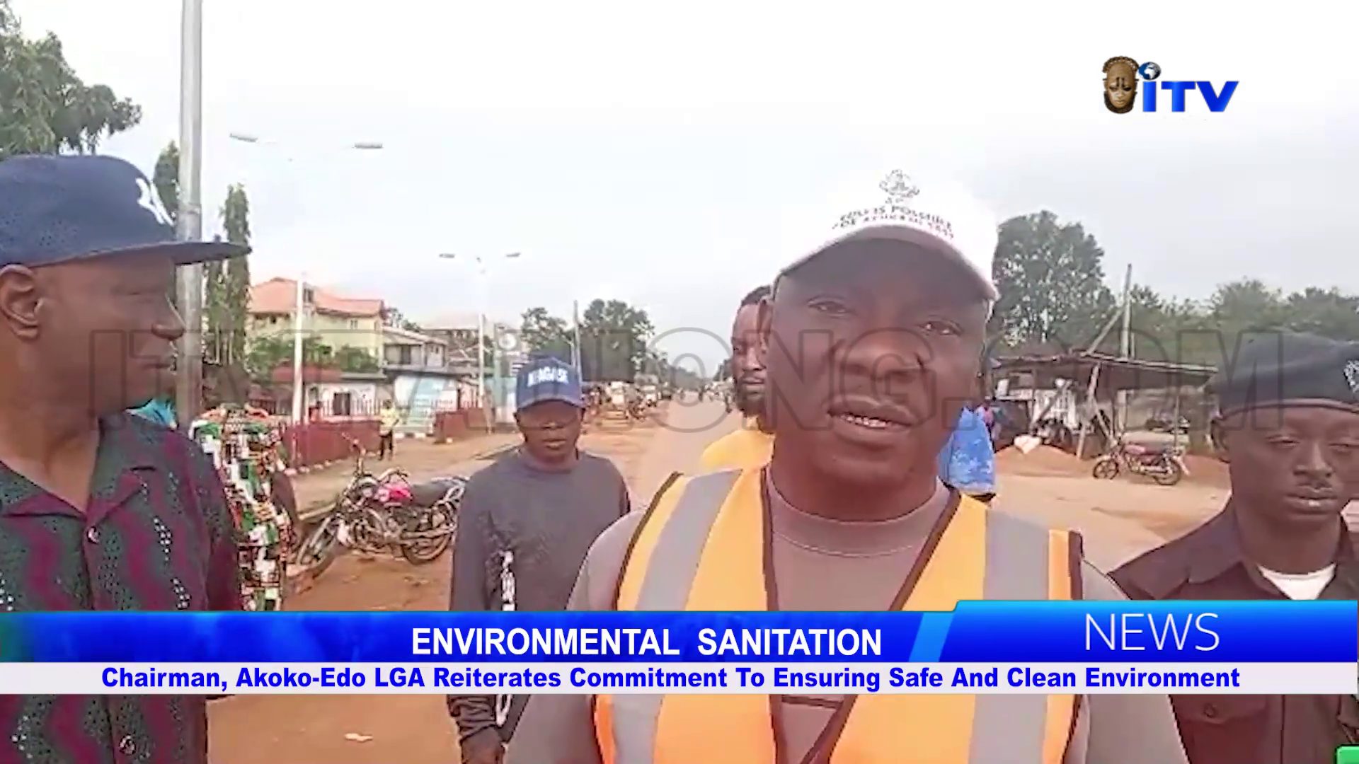 ENVIRONMENTAL SANITATION: Chairman, Akoko-Edo LGA Reiterates Commitment To Ensuring Safe And Clean Environment